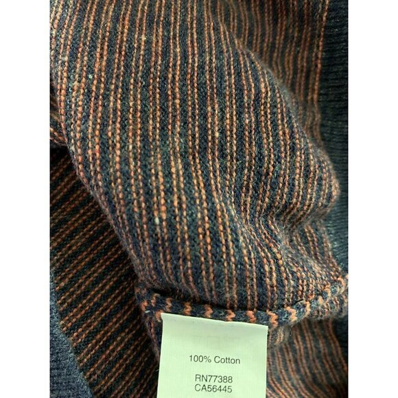 J Crew Mens XL Striped Sweater 100% Cotton - Picture 9 of 10
